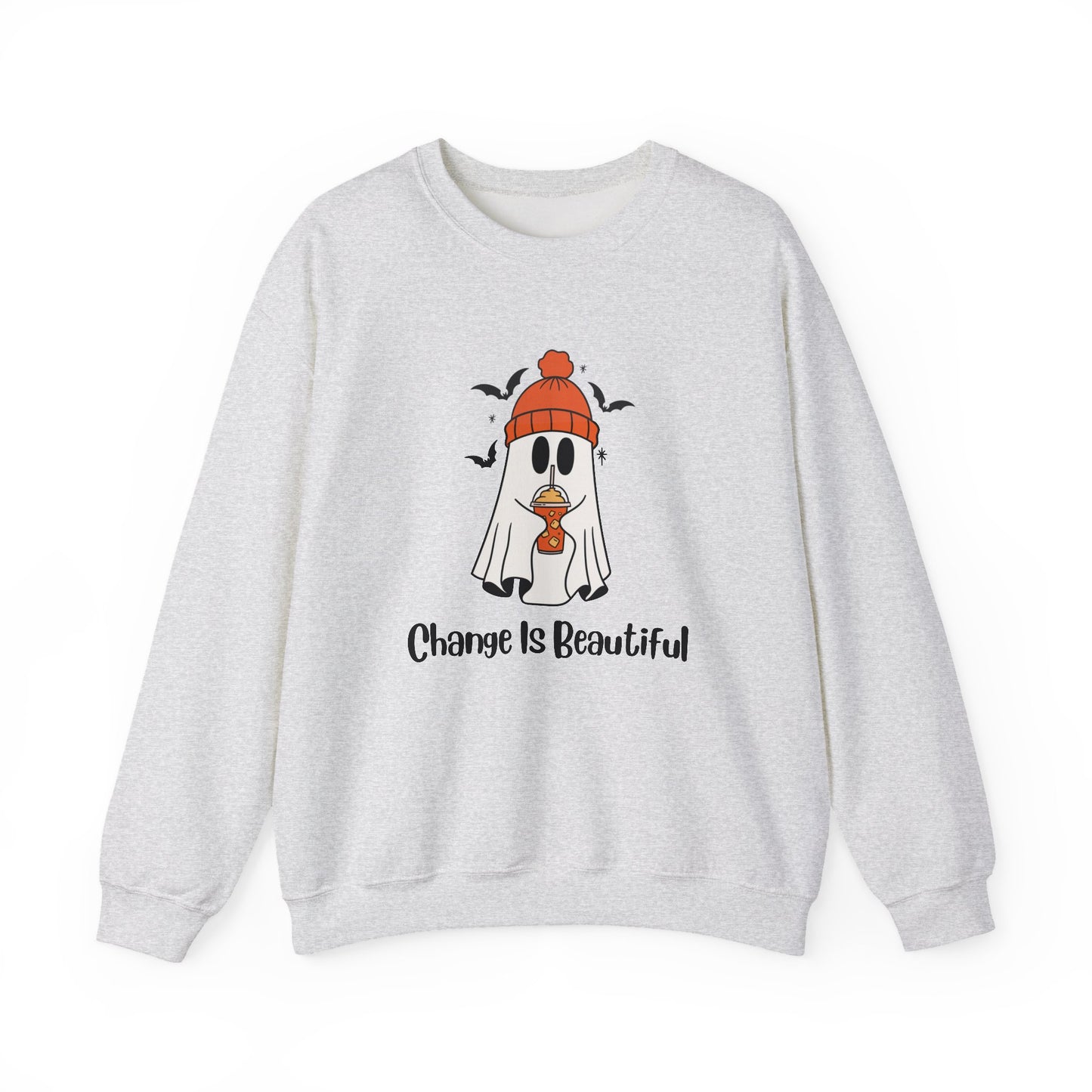 Change Is Beautiful - Ghost Crewneck Sweatshirt