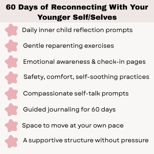 60 Days of Reconnecting With Your Younger Self/Selves