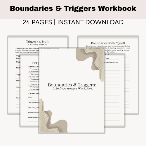 Boundaries & Triggers: A Self-Awareness Workbook