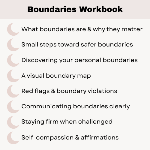 Boundaries Workbook