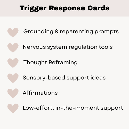 Trigger Response Cards