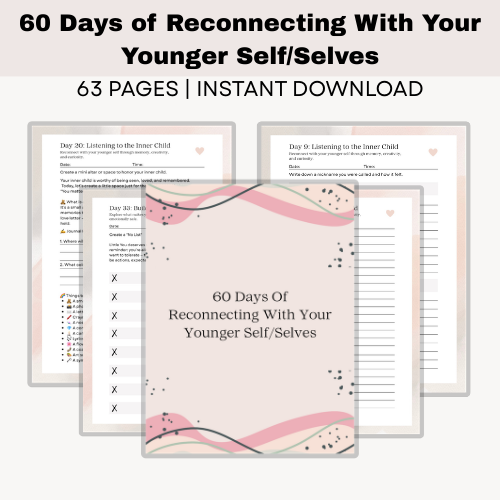 60 Days of Reconnecting With Your Younger Self/Selves